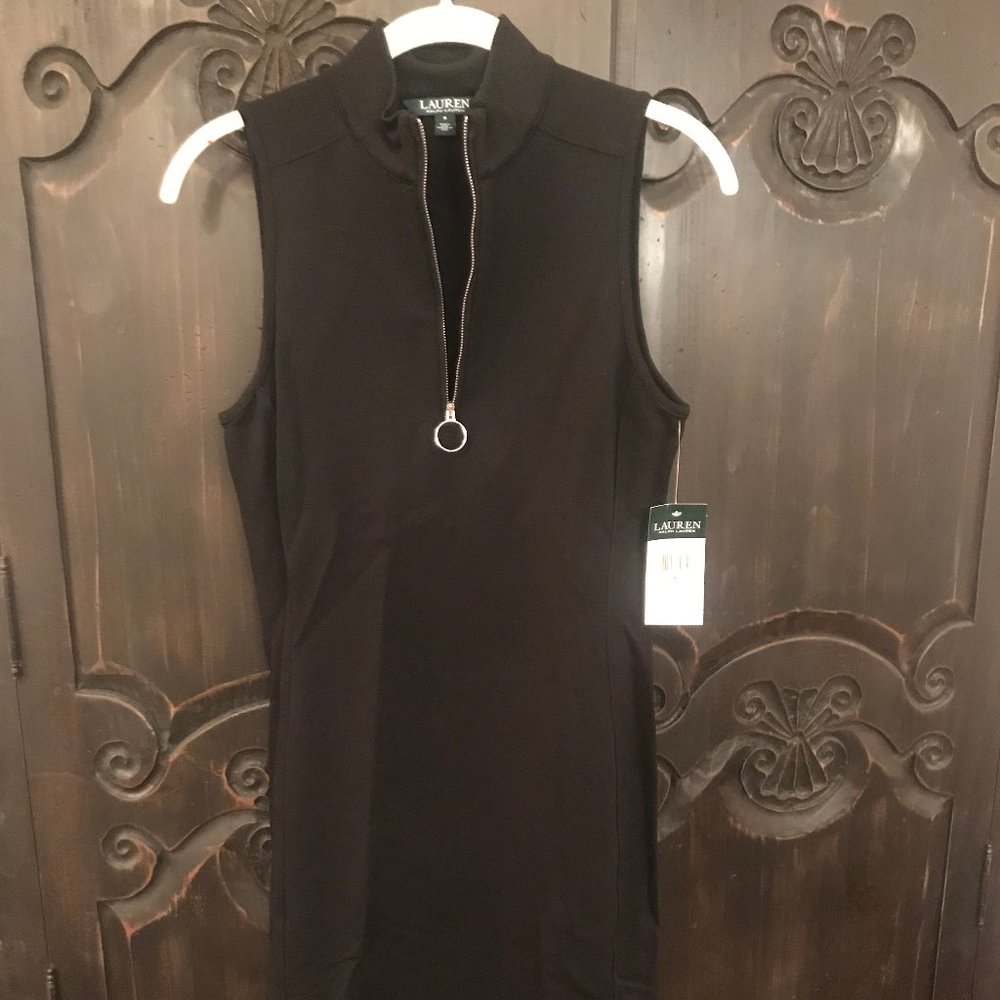 Lauren Ralph Lauren Sleeveless Black Dress